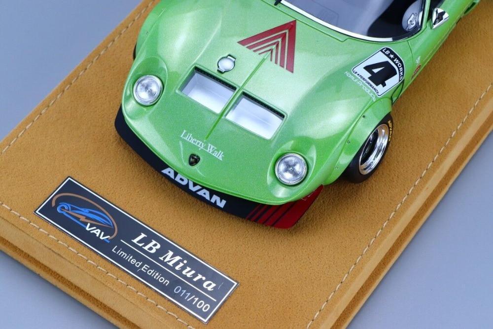 1:18 Liberty Walk Lamborghini Miura LIMITED EDITION - 5 colors!