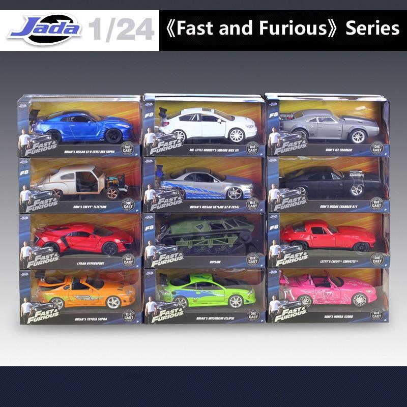1:24 Diecast model cars - GTR, Supra, Eclipse, S2000 & more!