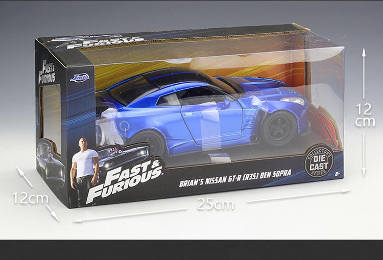 1:24 Diecast model cars - GTR, Supra, Eclipse, S2000 & more!