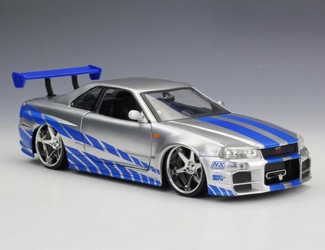 1:24 Diecast model cars - GTR, Supra, Eclipse, S2000 & more!