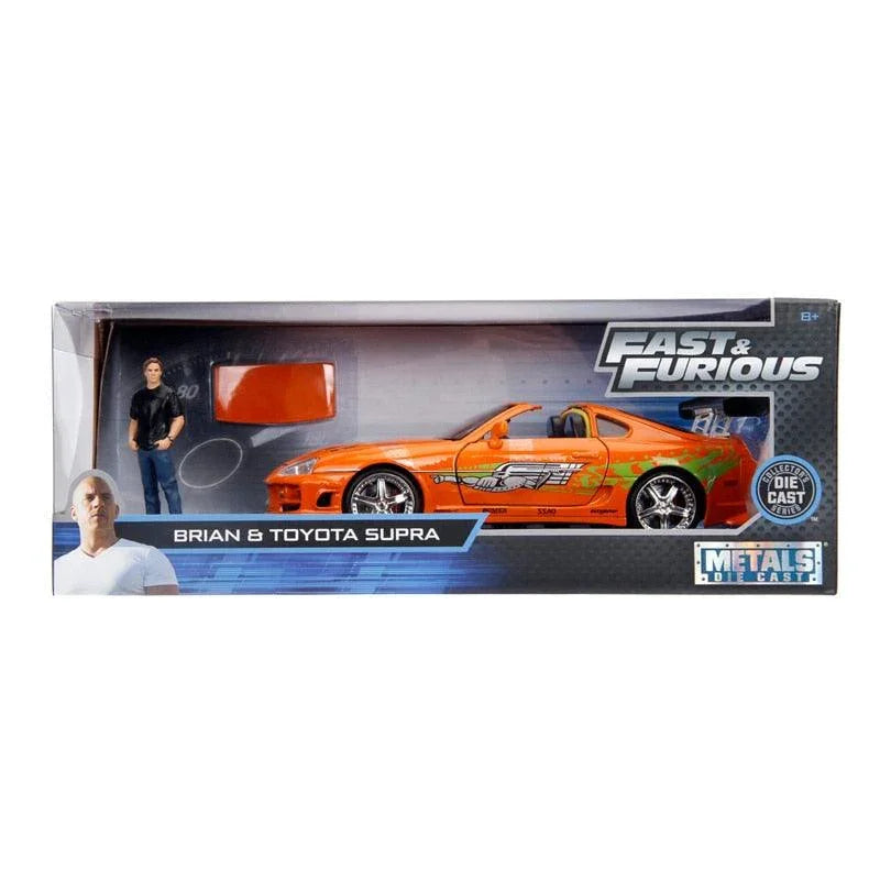 1:24 F&F Veilside RX-7, Supra, Charger R/T diecast model