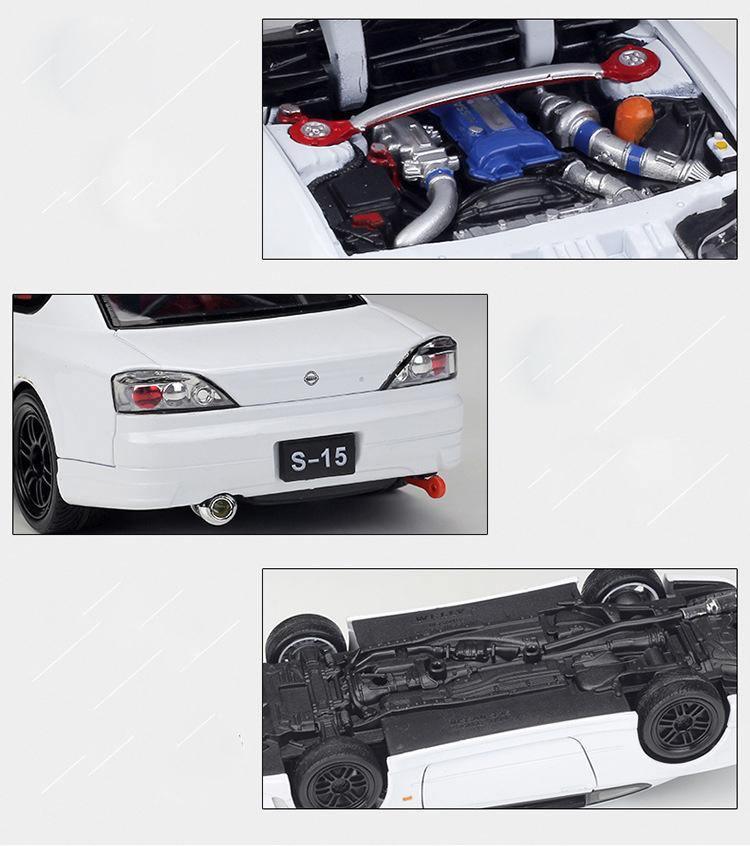 1:24 Nissan Silvia S15 C-West die cast model car
