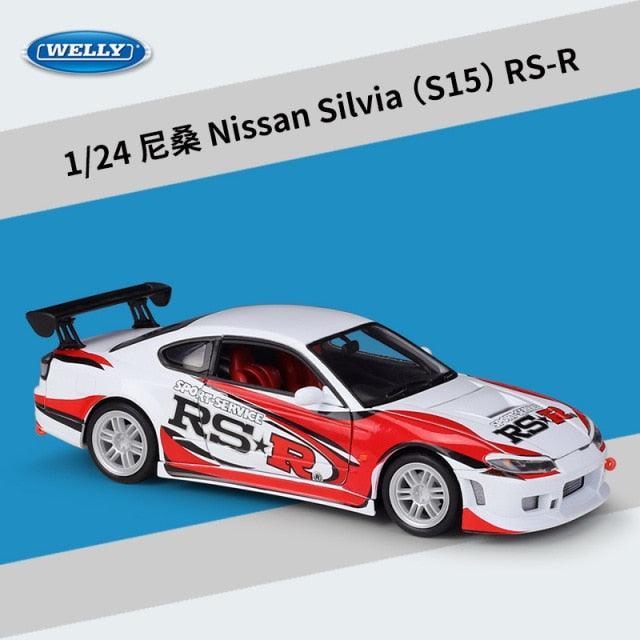 1:24 Nissan Silvia S15 C-West die cast model car