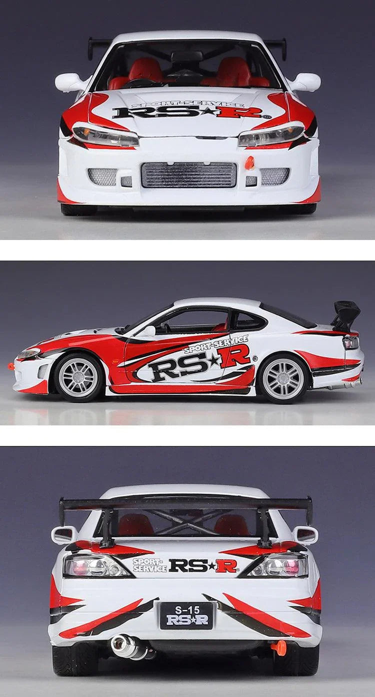 1:24 Nissan Silvia S15 C-West die cast model car