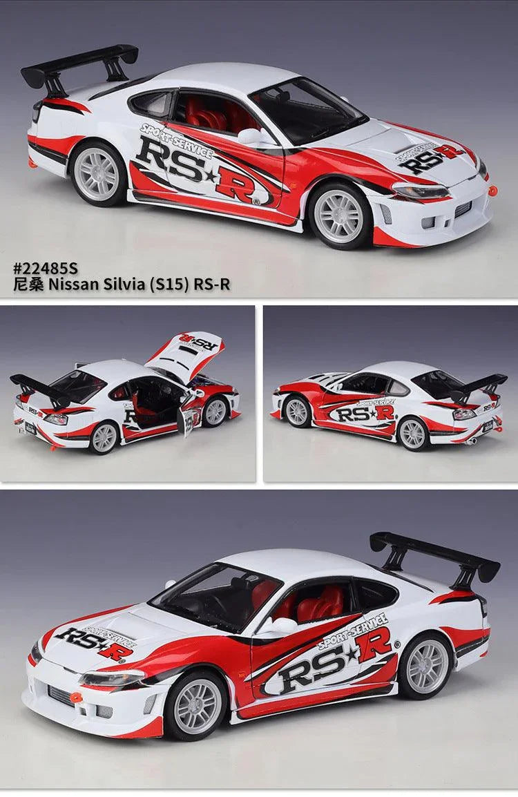 1:24 Nissan Silvia S15 C-West die cast model car
