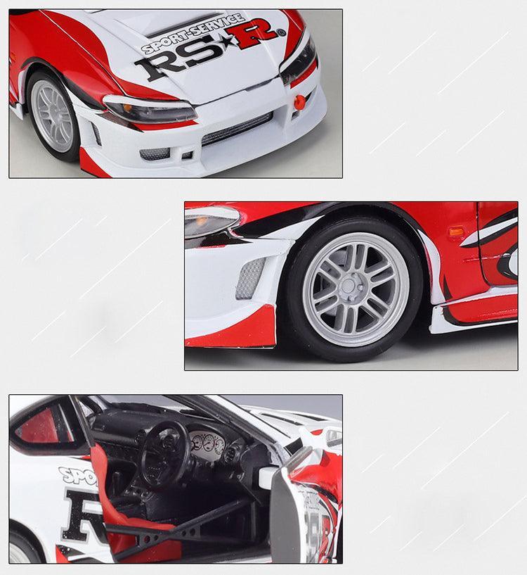 1:24 Nissan Silvia S15 C-West die cast model car