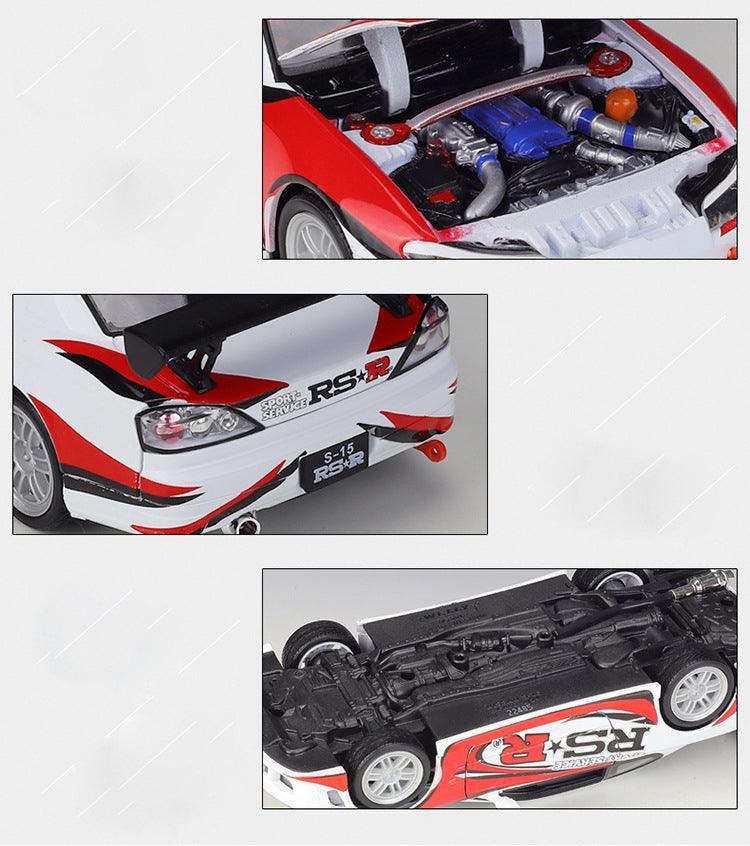 1:24 Nissan Silvia S15 C-West die cast model car