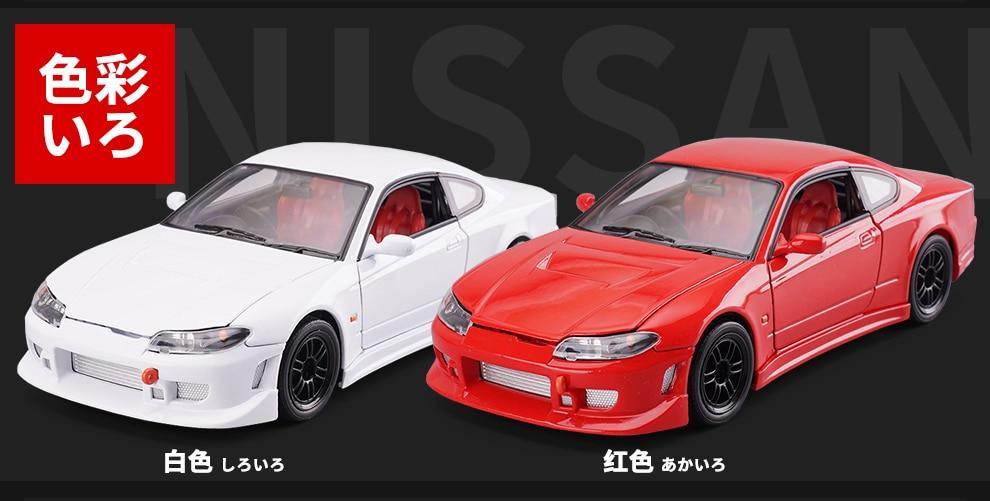 1:24 Nissan Silvia S15 C-West die cast model car