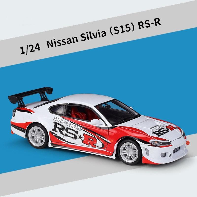 1:24 Nissan Silvia S15 C-West die cast model car