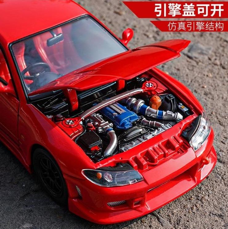 1:24 Nissan Silvia S15 C-West die cast model car