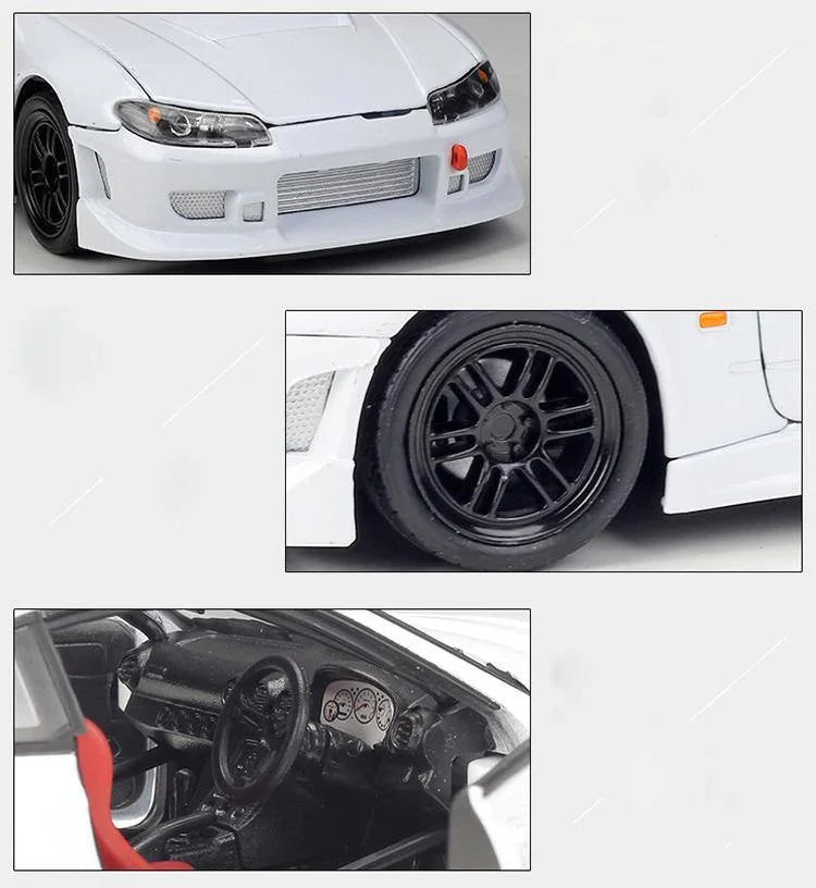 1:24 Nissan Silvia S15 C-West die cast model car