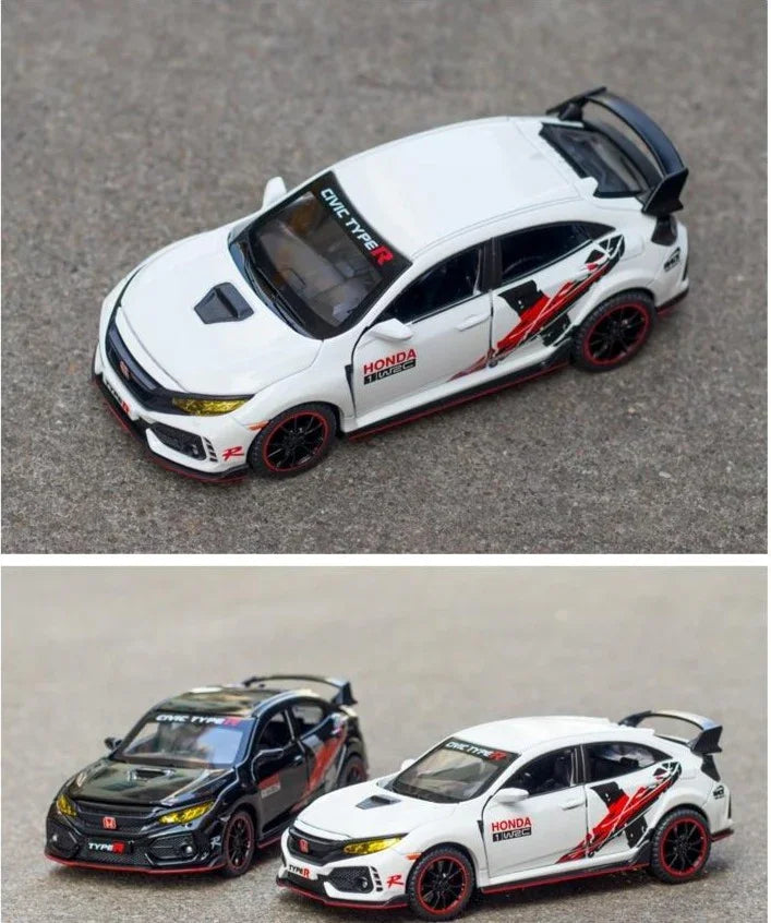 1:32 HONDA CIVIC TYPE-R die-cast model car - 7 versions!