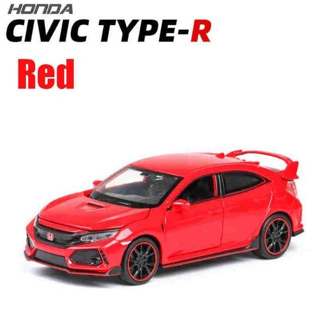 1:32 HONDA CIVIC TYPE-R die-cast model car - 7 versions!