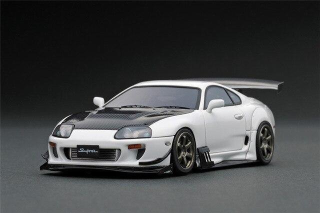 1:43 Toyota Supra (JZA80) RZ model car - silver or white