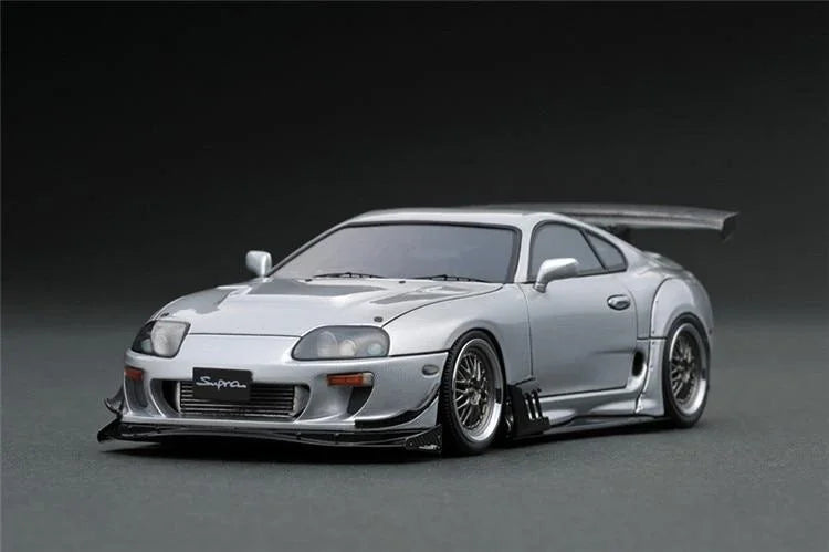 1:43 Toyota Supra (JZA80) RZ model car - silver or white
