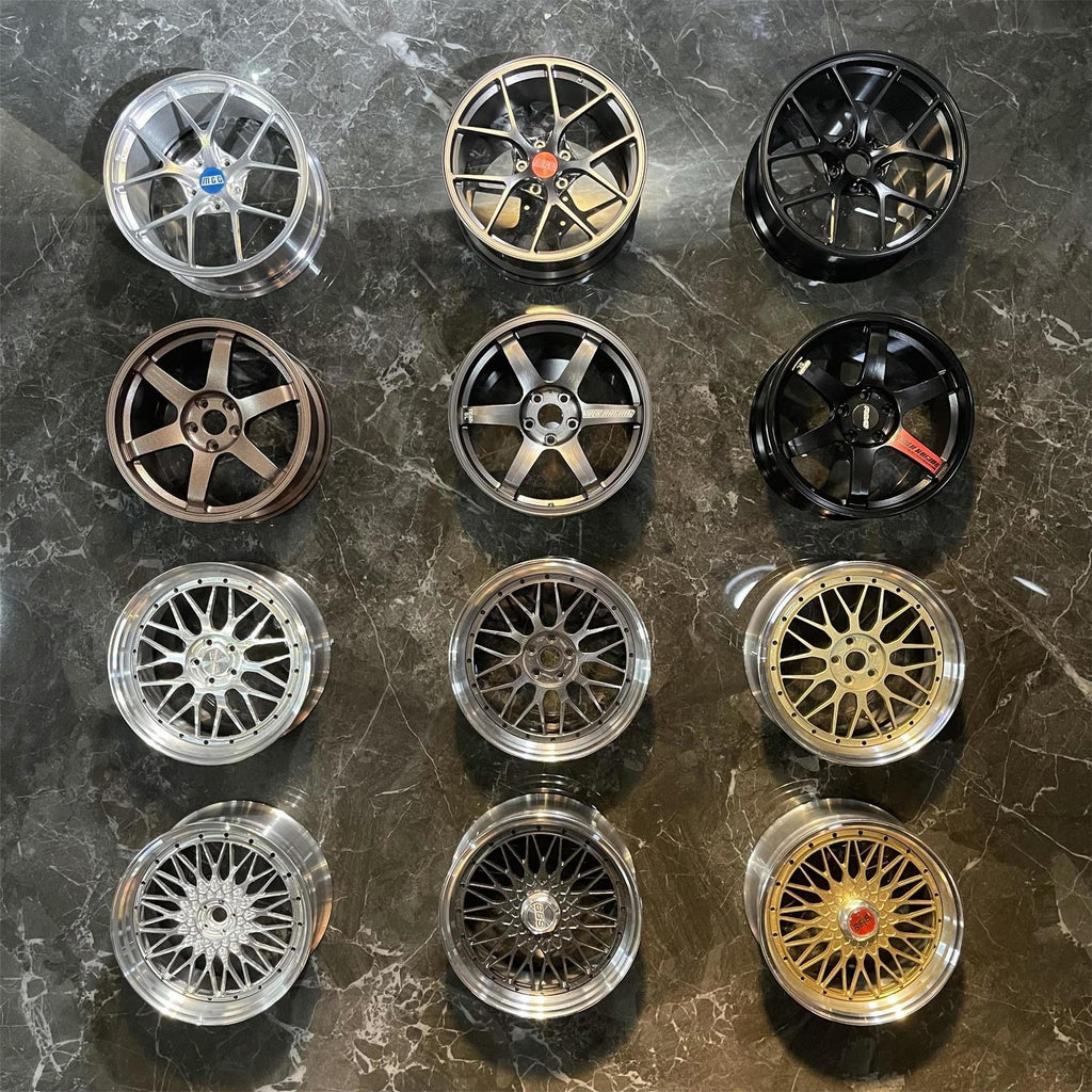 1:5 JDM mini alloy wheel model