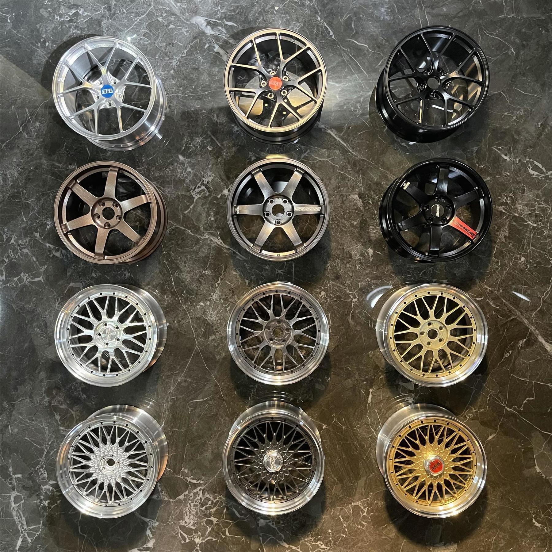 1:5 JDM mini alloy wheel model