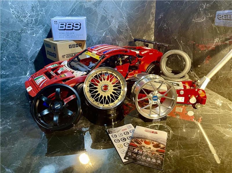 1:5 JDM mini alloy wheel model