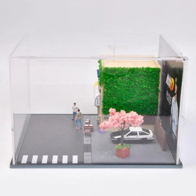 1:64 Fujiwara Tofu Shop movie version display scene