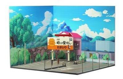 1:64 Japanese street car park scene
