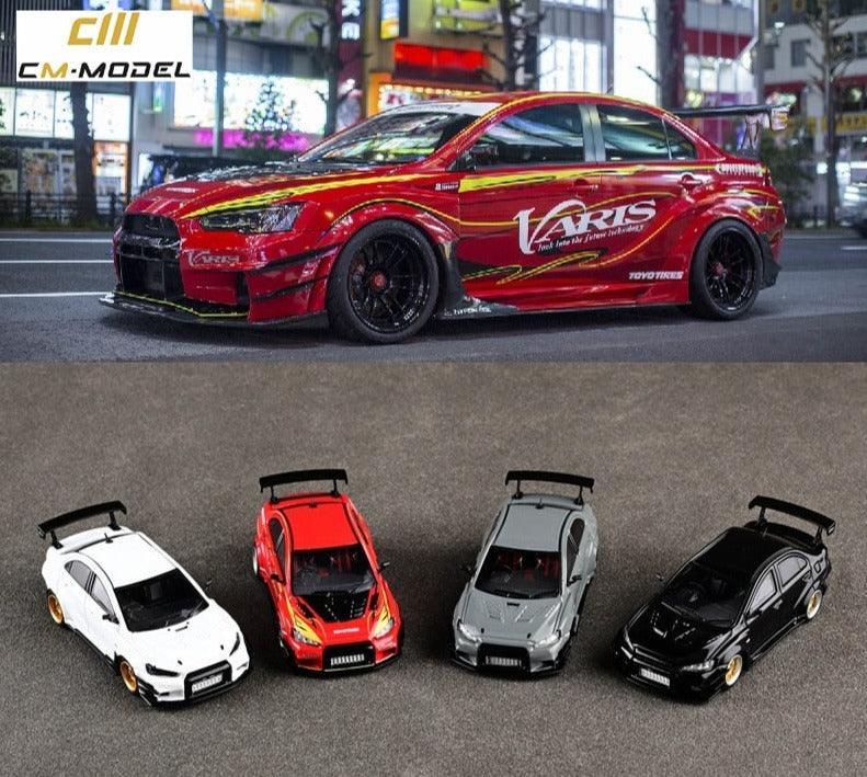 1:64  Lancer Evo X Varis CZ4A Widebody Ver.2 model car