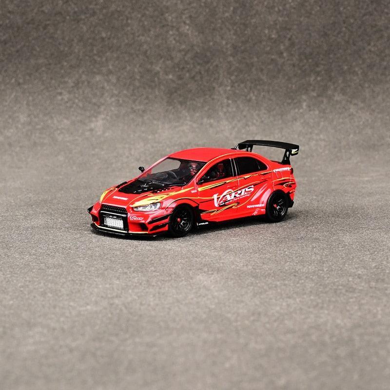 1:64  Lancer Evo X Varis CZ4A Widebody Ver.2 model car