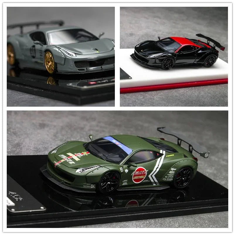 1:64 Liberty Walk Ferrari 458 Model Car - 5 colors to choose from!