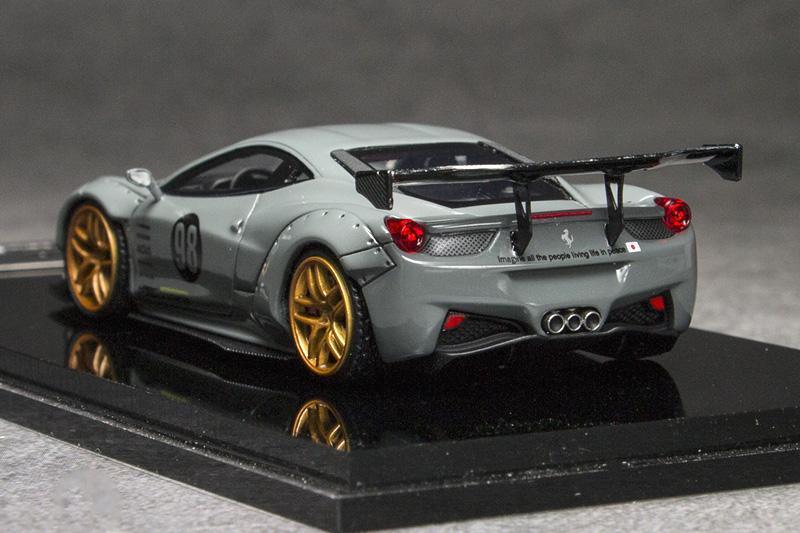 1:64 Liberty Walk Ferrari 458 Model Car - 5 colors to choose from!