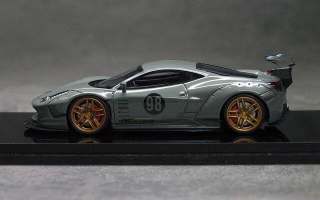 1:64 Liberty Walk Ferrari 458 Model Car - 5 colors to choose from!