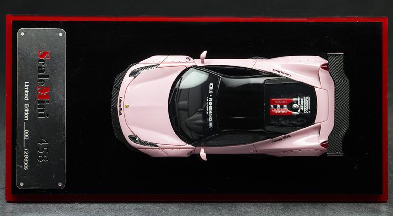 1:64 Liberty Walk Ferrari 458 Model Car - 5 colors to choose from!