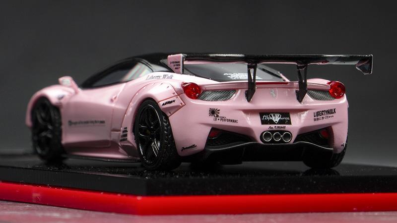 1:64 Liberty Walk Ferrari 458 Model Car - 5 colors to choose from!