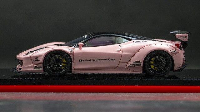 1:64 Liberty Walk Ferrari 458 Model Car - 5 colors to choose from!