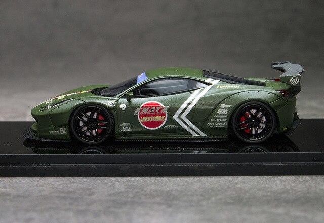 1:64 Liberty Walk Ferrari 458 Model Car - 5 colors to choose from!