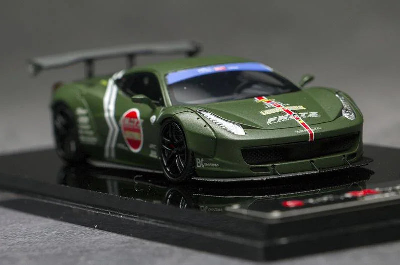 1:64 Liberty Walk Ferrari 458 Model Car - 5 colors to choose from!