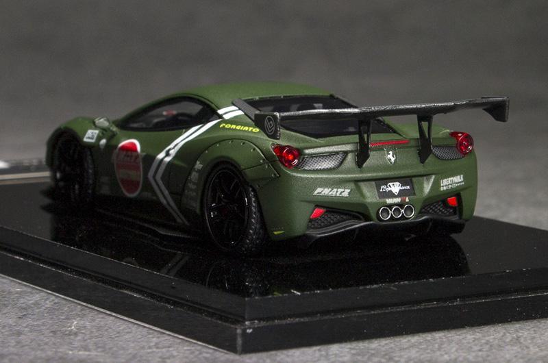 1:64 Liberty Walk Ferrari 458 Model Car - 5 colors to choose from!