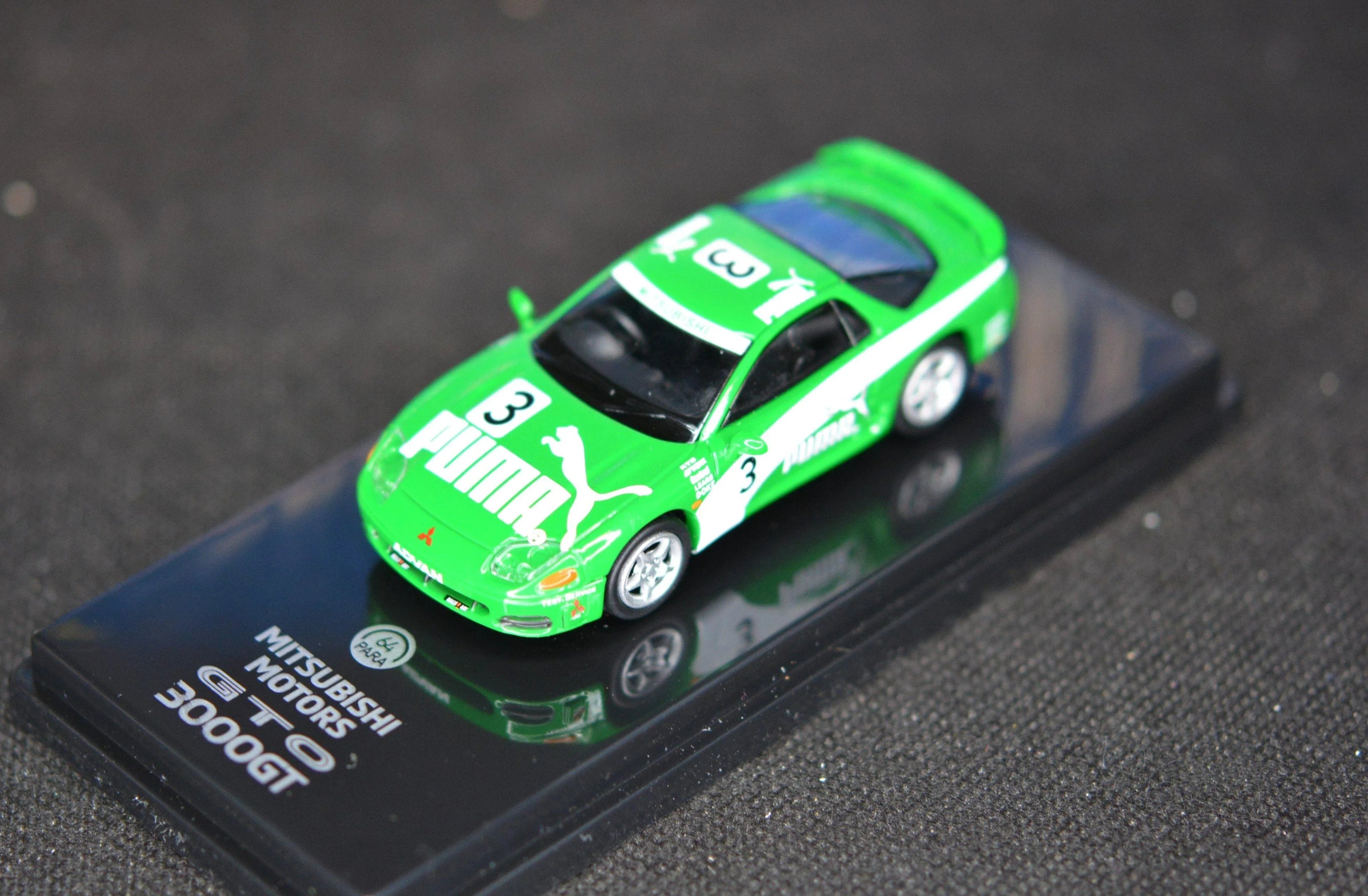 1:64 Mitsubishi GTO Puma Super Taikyu limited edition model car