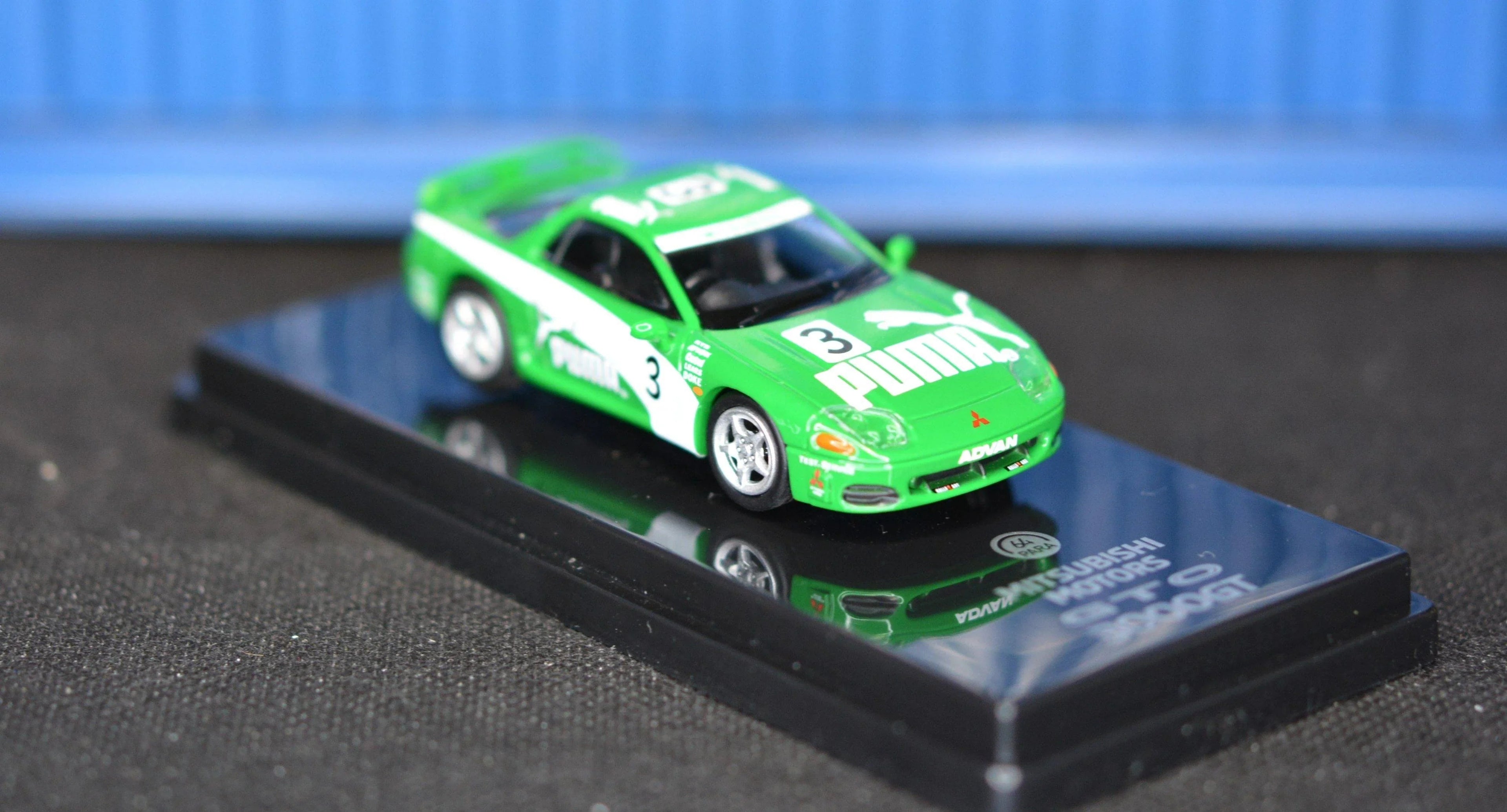 1:64 Mitsubishi GTO Puma Super Taikyu limited edition model car