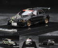 1:64 Mitsubishi Lancer Evo VII - Voltex, black and BAPE camo