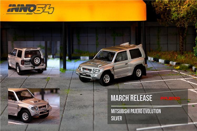1:64 Mitsubishi Pajero EVO model car