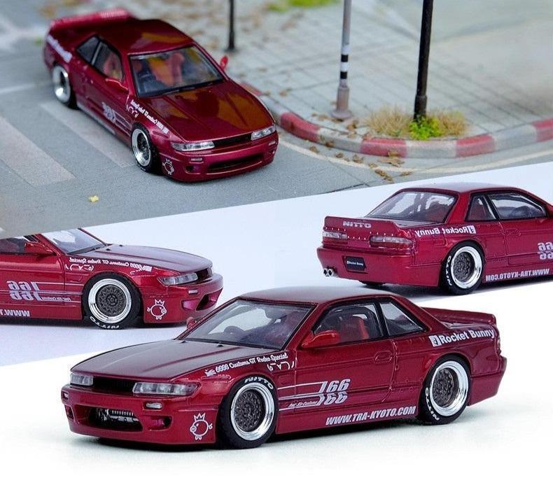 1:64 Nissan Silvia S13 Pandem Rocket Bunny V1 scale model car