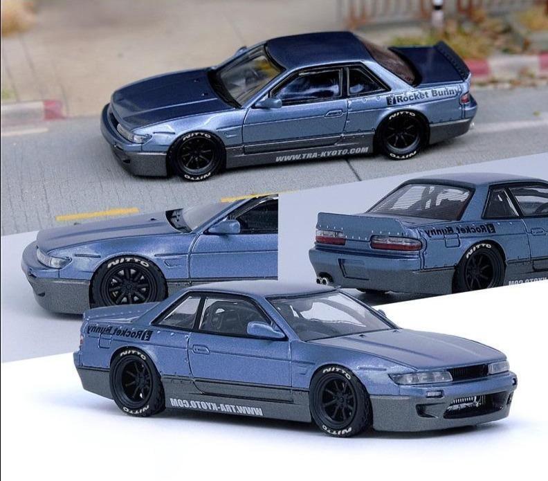 1:64 Nissan Silvia S13 Pandem Rocket Bunny V1 scale model car