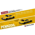 1:64 Nissan Skyline GT-R R32 Pandem Pennzoil livery diecast model car