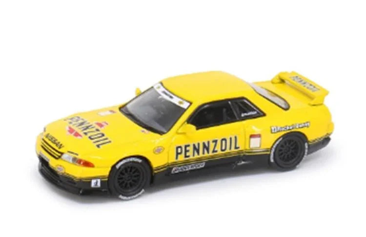 1:64 Nissan Skyline GT-R R32 Pandem Pennzoil livery diecast model car