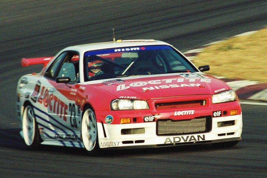 1:64 Nissan Skyline GT-R R34 Loctite Nismo 1999 die-cast model car