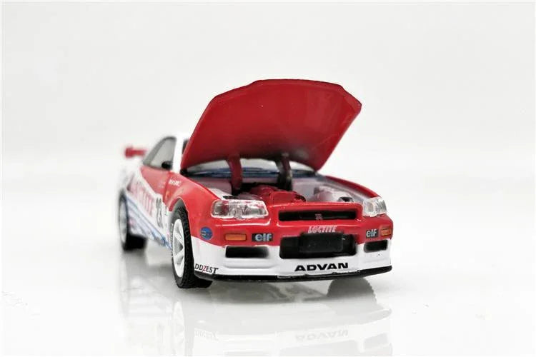 1:64 Nissan Skyline GT-R R34 Loctite Nismo 1999 die-cast model car