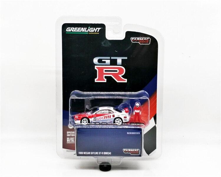 1:64 Nissan Skyline GT-R R34 Loctite Nismo 1999 die-cast model car