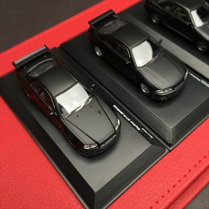 1:64 Nissan Skyline GTR 50th Anniversary model collectors set - R32, R33, R34 & R35