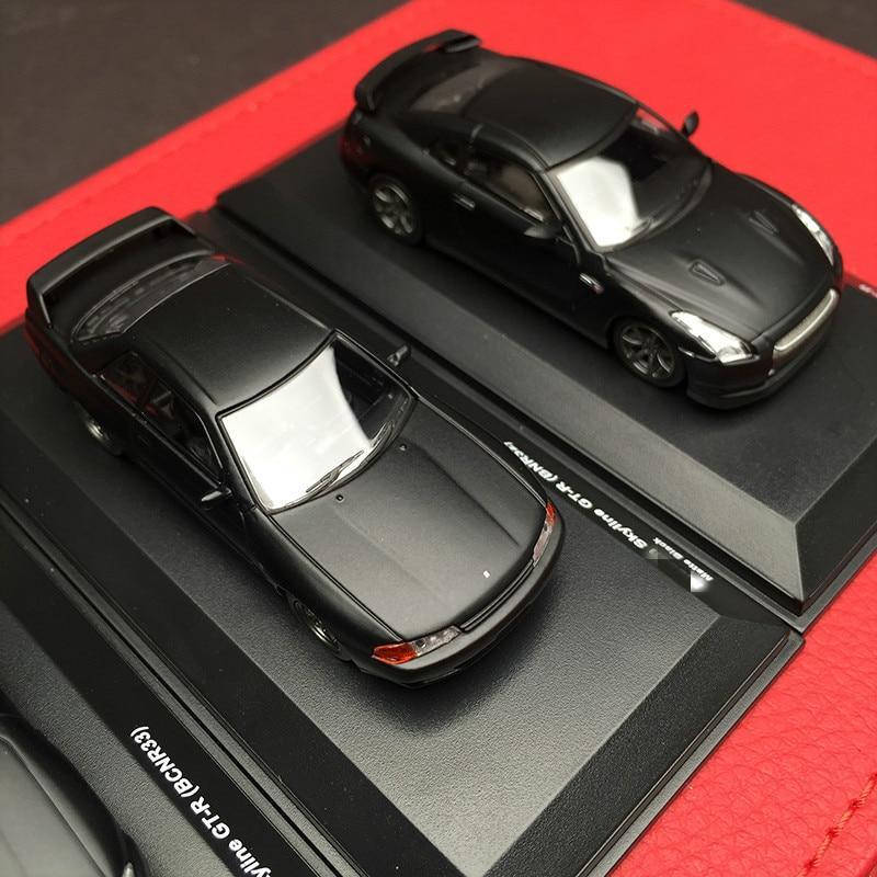 1:64 Nissan Skyline GTR 50th Anniversary model collectors set - R32, R33, R34 & R35