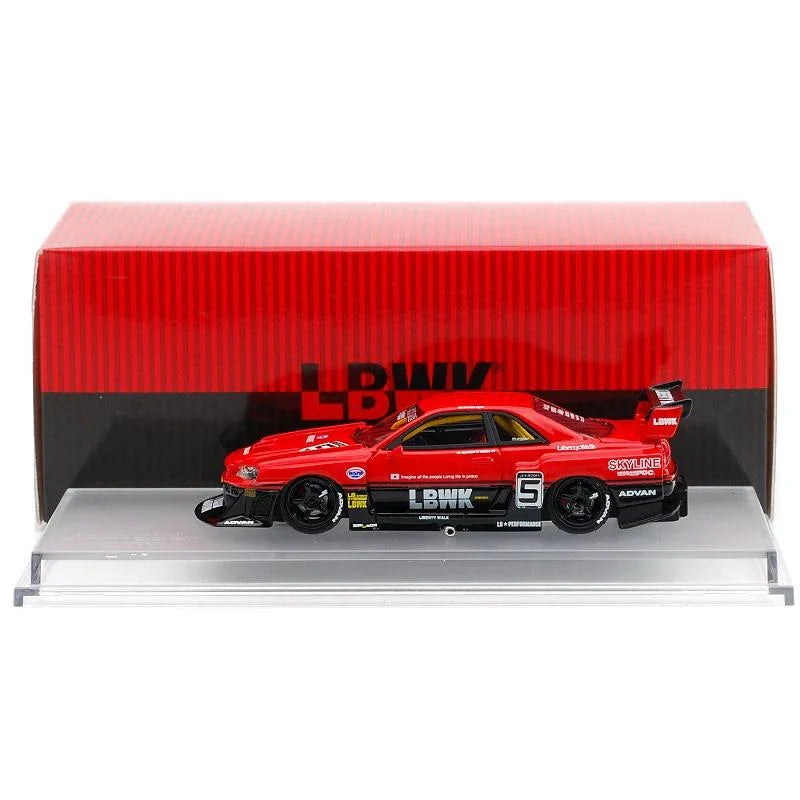 1:64 Nissan Skyline Liberty Walk ER34 resin model car