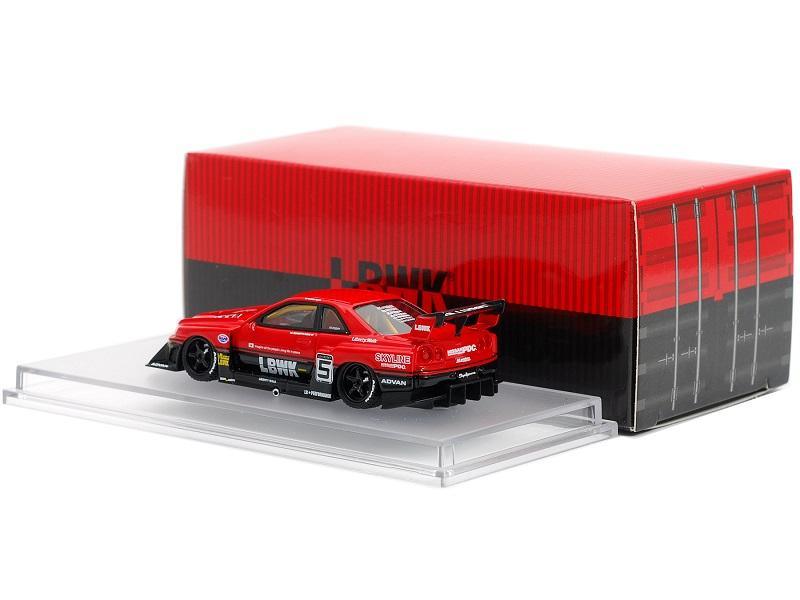 1:64 Nissan Skyline Liberty Walk ER34 resin model car